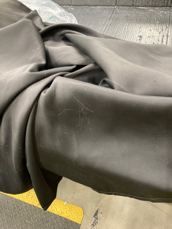 Photo 1 of ***DIRTY***Blackout Curtains 72 Inch Extra Wide for Bedroom Sliding Glass Patio Door,2 Panels Grommet Darkening Large Window Shade Dark Light Black Out Blinds for Living Room,6x7 6 x 7 FT Width by 84in Length***DIRTY***