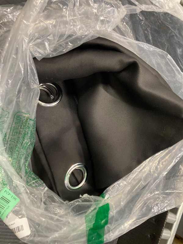 Photo 1 of ***DIRTY***Blackout Curtains 72 Inch Extra Wide for Bedroom Sliding Glass Patio Door,2 Panels Grommet Darkening Large Window Shade Dark Light Black Out Blinds for Living Room,6x7 6 x 7 FT Width by 84in Length***DIRTY***