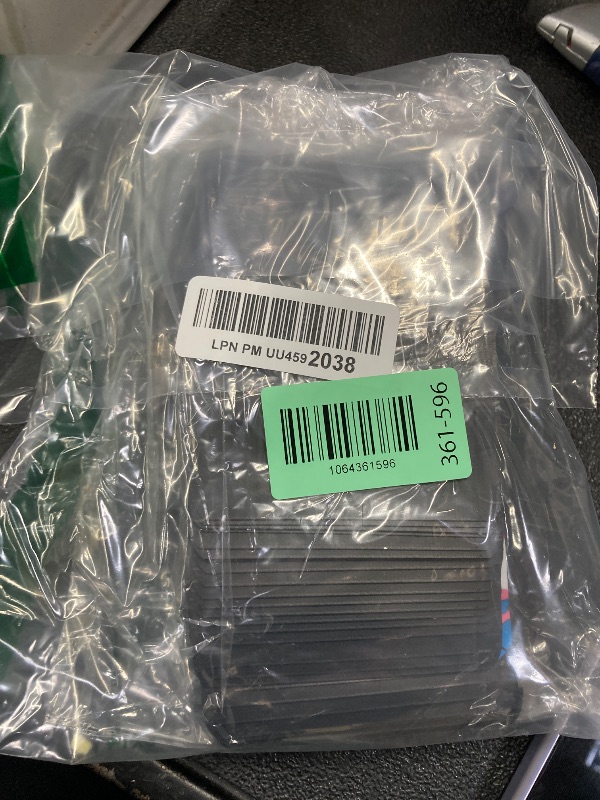 Photo 1 of 100 Pack Smell Proof Bags, Resealable Bags with Matte Window, Foil Pouch Stand Up Sealable Bags for Packaging?Black,3.5" x 5.1"?