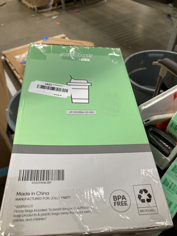 Photo 1 of [100 Pack] 12 oz Paper Coffee Cups, Disposable Paper Coffee Cup with Lids, Sleeves, and Stirrers, Hot/Cold Beverage Drinking Cup for Water, Juice or Tea, Suitable for Home, Shops and Cafes