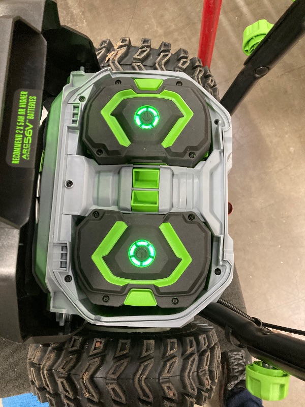 View 9 of **PARTS ONLY/DOES NOT TURN ON**EGO Power+ 24" Electric Snow Blower, Cordless Self-Propelled 2-Stage, Includes (2) 56V 10.0Ah Batteries and (2) Rapid Chargers
