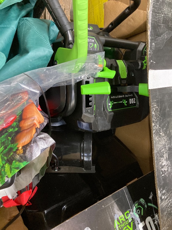 View 4 of **PARTS ONLY/DOES NOT TURN ON**EGO Power+ 24" Electric Snow Blower, Cordless Self-Propelled 2-Stage, Includes (2) 56V 10.0Ah Batteries and (2) Rapid Chargers