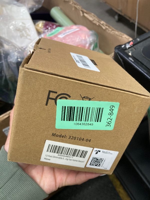 Photo 1 of 12-Pack Dimmable E12 LED Candelabra Bulbs 40Watt Equivalent, 2700K Warm White, 450Lumens, 4W B11 Vintage Chandelier Light Bulbs, LED Filament Clear Glass Candle Lamp for Ceiling Fan Home Decor1