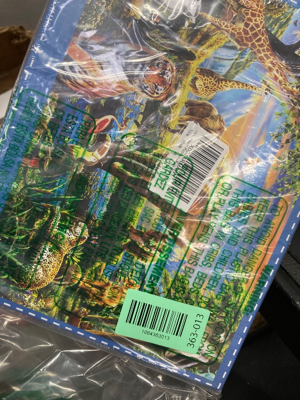 Photo 1 of 1000 Pieces Puzzles for Adults, Animal World Jigsaw Puzzle Challenging Night Game, Interlock Perfectly No Dust, for House Decoration, Birthday Party Holiday