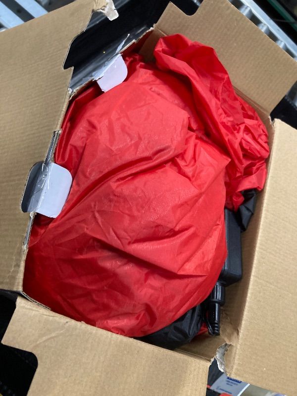 Photo 1 of 10.7 FT Christmas Inflatables Train with Santa Claus Reindeer Snowman Christmas Tress Built-in LED Lights Blow Up Christmas Decor for Christmas Party Holiday Outdoor Garden Lawn Yard Decorations