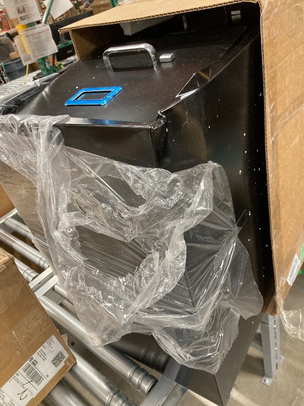 Photo 1 of ***DAMAGED HEAVLLY DENTED DRAWER -SELLING AS IS*** Lorell 2-Drawer Vertical File with Lock, 15 by 26-1/2 by 28-3/8-Inch, Black  ***(DENTED, SOMESCUFFS/SCRATCHES)***