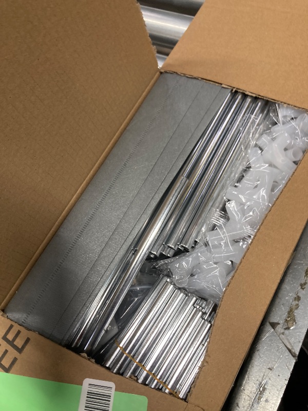 Photo 1 of 10 Tier Shoe Rack with Covers, Large Capacity Stackable Tall Shoe Organizer Storage, Sturdy Metal Free Standing Shoe Shelf for Closet Entryway Garage