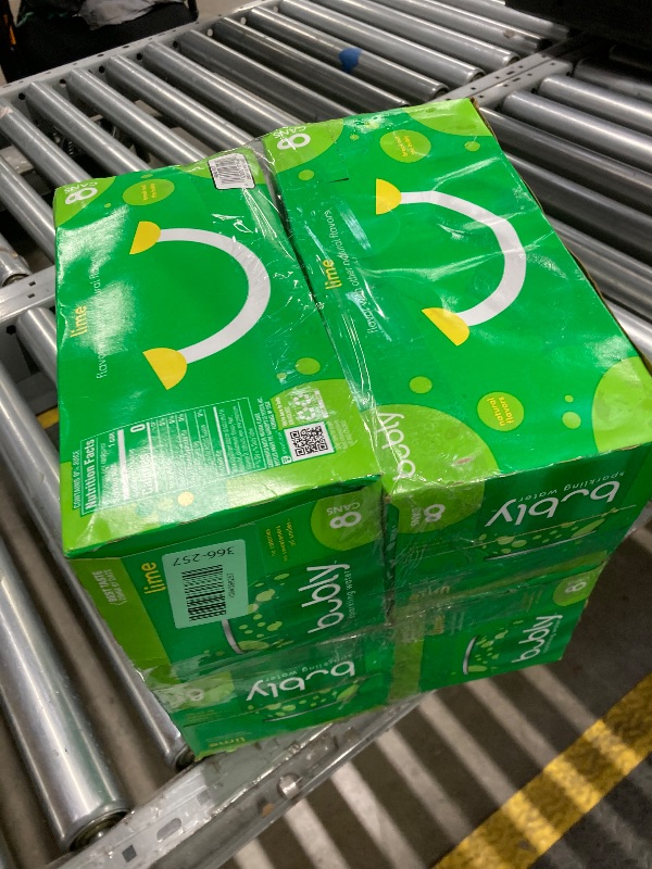 Photo 1 of **4 pack**bubly Lime Sparkling Water, 12 fl oz, 8 Pack Cans