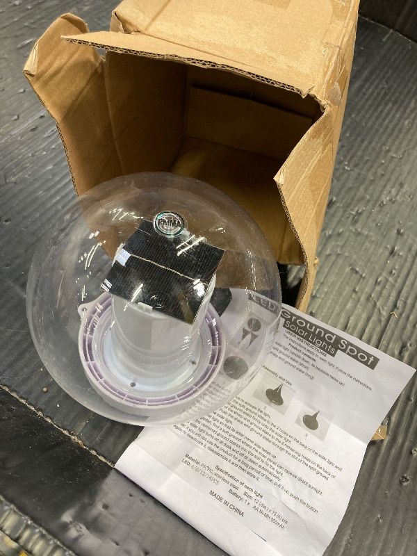 Photo 1 of ***ONE LIGHT INCLUDED ONLY***Floating Lights Solar Powered Globes for Pool, Pond, Patio & Hot Tub – Outdoor Lanterns Look Like Candles or Torches, Fun Decorations & Cool Gifts for Adults, Pool Toys & Must-Have Decor by VISOFO Product Dimensions	5.98"L x 5
