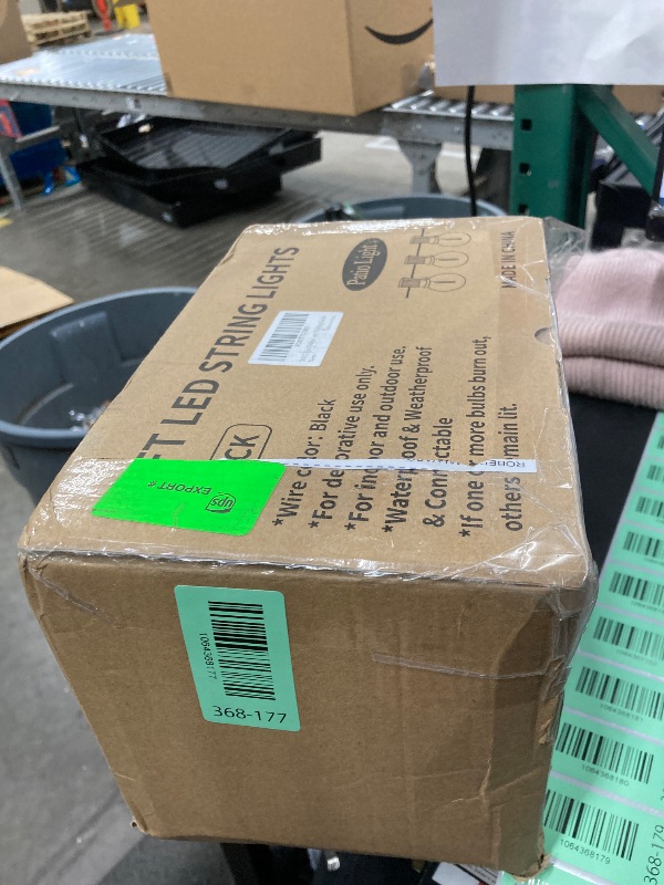 Photo 1 of 100ft 2-Pack Outdoor String Lights,Dimmable G40 LED String Lights with 52 Shatterproof Clear Bulbs UL Approval Waterproof Globe 1W 2700K Outdoor Lighting for Backyard Porch Cafe Party Wedding Garden