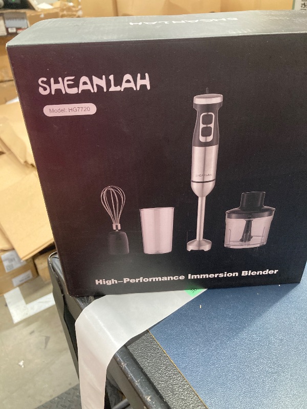 Photo 1 of 1000W Powerful Immersion Blender Handheld, 2025 New Update Hand Blender with 25-Speed and Heavy-Duty Copper Motor