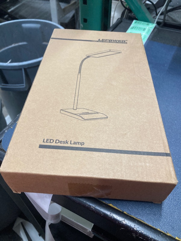 Photo 1 of ***LOOKS LIKE IT NEEDS REPAIR***LEPOWER Desk Lamp, 800LM LED for Home Office, 12W Reading for Desk, Eye-Caring Light, Touch Table Gooseneck Lamp, 50 Lighting Modes, Bright for Bedroom, Study (Black)***LOOKS LIKE IT NEEDS REPAIR***
