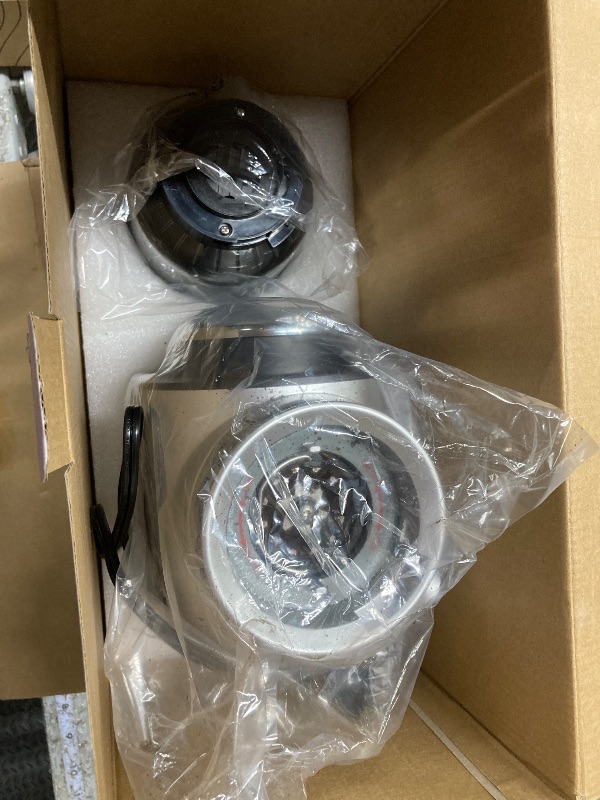 Photo 1 of ***Broken. Top piece has broken plastic catch. Unable to lock in place.***Electric Coffee Grinder, Burr Coffee Beans Grinder with 30 Grinding Settings, Burr Mill Grinder for Home Use, Touchscreen Adjustable 2-10 Cups or 40-Second Timer, Stainless Steel***