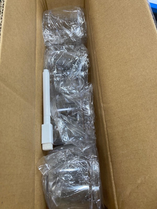 Photo 1 of ***VERY SMALL*SEEPICTURES***ZILAMGOO 12-Piece Acrylic (PLASTIC) Sugar Containers with Lids & Spoons - 7.1 oz Clear Sugar Bowl Dispenser for Coffee Bar, Ice Cream Sundae Toppings, Condiment Organizer Set***VERY SMALL*SEE PICTURES***THE SPOONS MOVING AROUND