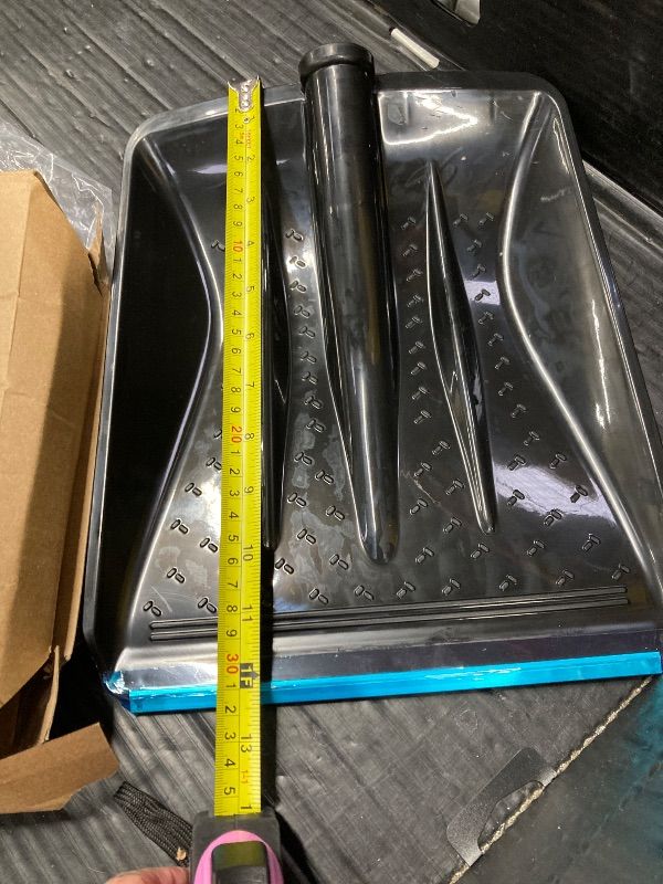 Photo 1 of ***42.5" ***Snow Shovel for Car and Driveway, 42.5 Inch Foldable Lightweight Aluminum Alloy Ice Scraper, Heavy Duty Ergonomic Handle for Emergency Snow Removal, Garden, Black***42.5" ***
