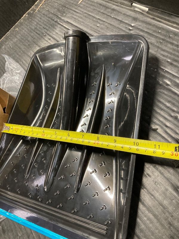 Photo 1 of ***42.5" ***Snow Shovel for Car and Driveway, 42.5 Inch Foldable Lightweight Aluminum Alloy Ice Scraper, Heavy Duty Ergonomic Handle for Emergency Snow Removal, Garden, Black***42.5" ***