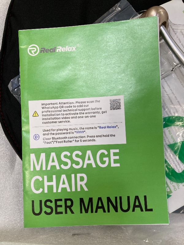 Photo 1 of **SMALL TEAR TOP SIDE***Real Relax Full Body Zero Gravity Shiatsu Recliner Electric Massage Chair