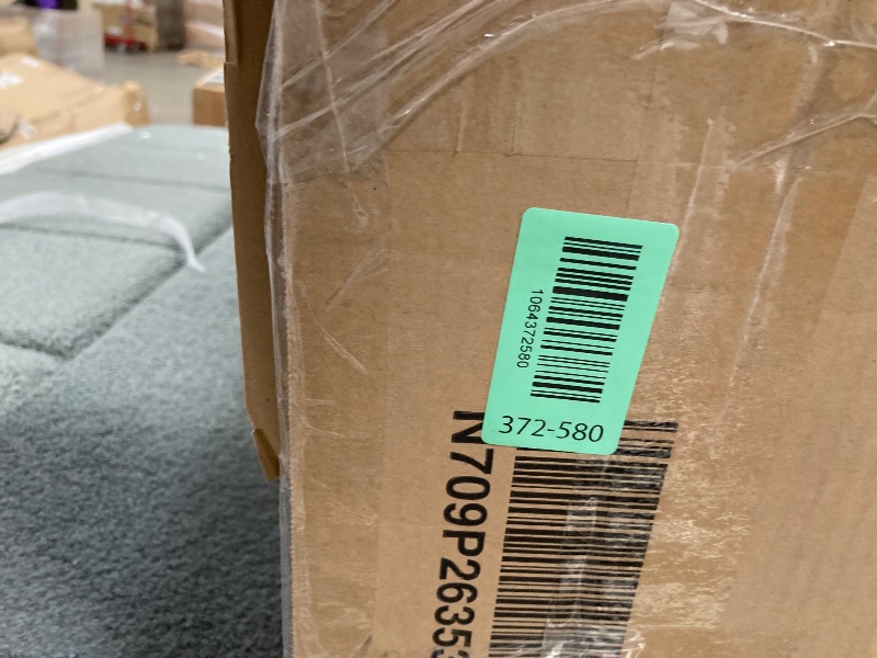 View 5 of **BOX 3 OF 3 ONLY/INCOMPLETE SET****Bellemave Queen daybed with USB, Queen Corner Bed, Upholstered Bed Frame with 2 Drawers for Kids,Teens,Adults, Lambswool, Gray