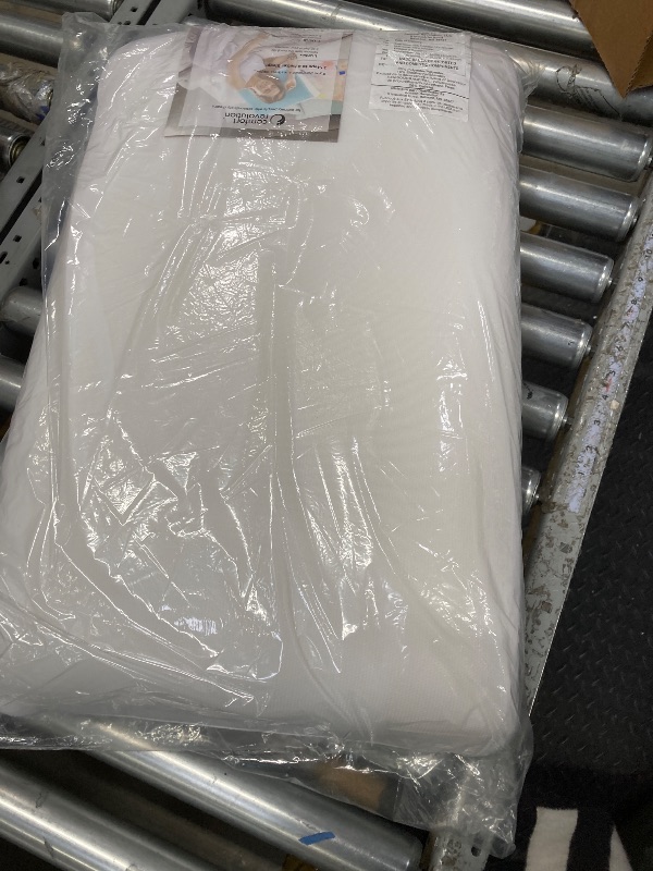 Photo 1 of Cooling Pillow for Sleeping, Standard Size Cooling Memory Foam Pillow for Hot Sleepers, Reversible Ergonomic Design, Pressure Relief, Spine Alignment, Side, Back Contouring Support