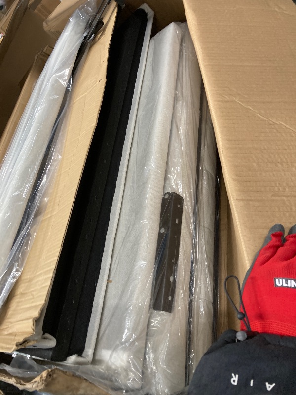 Photo 1 of  Ottoman with Storage, Large Storage Ottoman, 30 in Square Ottoman Coffee Table,Tufted Upholstered Coffee Tables for Living Room