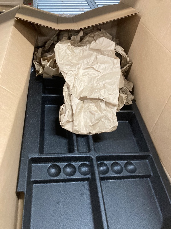 Photo 1 of 10L0L Golf Cart Under Seat Storage Tray Fits for EZGO TXT (1996-UP) Electric Golf Cart Original Trojan Battery Underseat Organizer Container Holder Plate