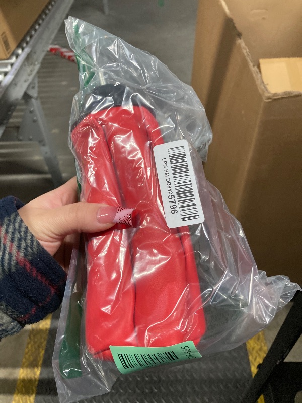 Photo 1 of ?INNOLIFE Boxing Speed Ball with Double-Layer Leather, Universal M8 Thread for Boxing Bar, Red