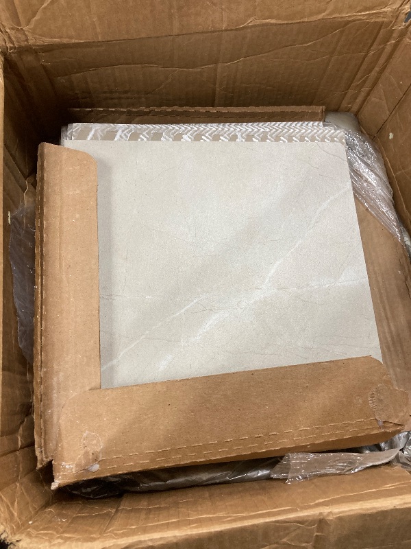 Photo 1 of **13 pc**Crema Marfil 12x12 Polished Marble Tile – Natural Stone Square for Bathroom, Wall, Floor, Fireplace, Kitchen Backsplash – Modern Look – Glue Down Installation