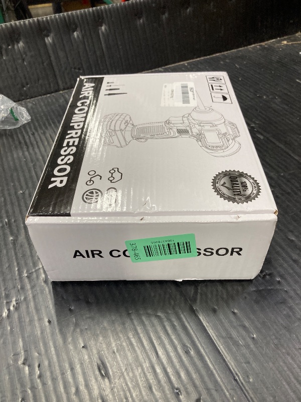Photo 1 of ***ERROR CODES WHEN PLUGGED IN***Tire Inflator Compatible with MILWAUKEE 18V Max Battery, 160 PSI Cordless Air Compressor With 12V DC Car Adapter,LCD Digital Pressure Gauge for Car, Bike, Sport Ball (No Battery)***ERROR CODES WHEN PLUGGED IN***