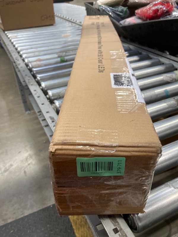 Photo 1 of **MISSING STAND***Nearly Natural 4ft. Flat Back Wall Hanging Artificial Christmas Tree with 50 Clear LED Lights