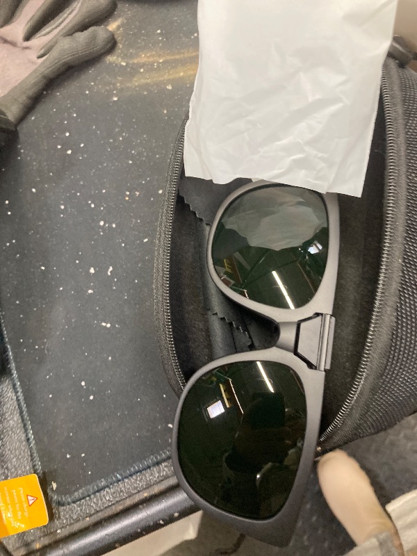 View 2 of ?Dual Lens Welding Safety Glasses – ANSI Z87.1 Certified – Switch Between Clear & IR 5.0 Shade – Anti-Fog & Scratch Resistant – Adjustable Frame – UV400 Protection – for Arc Welding, Plasma Cutting
