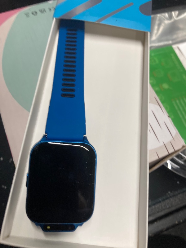 Photo 1 of 1.85" Kids Watch, AI(Translation/Q&A/Watch Face/Image Recognition)Smartwatches with Heart Rate,Sleep Monitor,Video Music Pedometer,NO APP/Phone, Gifts for 3-12 Years old Boys Girls(Built-in AI, Blue)