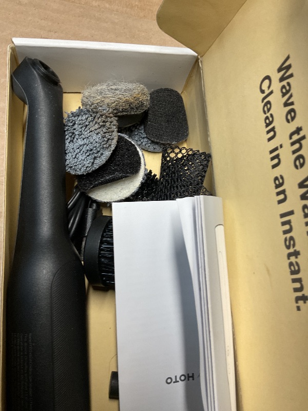 Photo 1 of ***MISSING PARTS***
HOTO Wand™ Cordless Spin Scrubber, Electric Rechargeble Grout Cleaning Brush, IPX7 Waterproof Bathroom Scrubber, 12 Replaceable Brush Heads Version Power Scrubber for Grout, Tiles, Corners, Crevices
