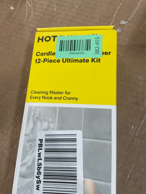 Photo 1 of ***MISSING PARTS***
HOTO Wand™ Cordless Spin Scrubber, Electric Rechargeble Grout Cleaning Brush, IPX7 Waterproof Bathroom Scrubber, 12 Replaceable Brush Heads Version Power Scrubber for Grout, Tiles, Corners, Crevices