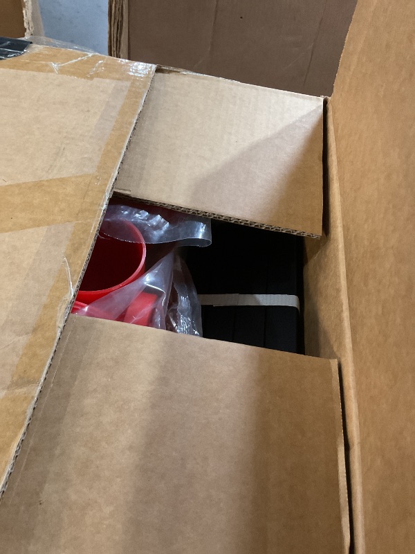 Photo 1 of ?Tgeyd Chicken Feeder Box 30 lbs Galvanized Metal, 6 Feeding Ports, Comes with Metal Feeder Box Stands for Chickens, Ducks, Geese