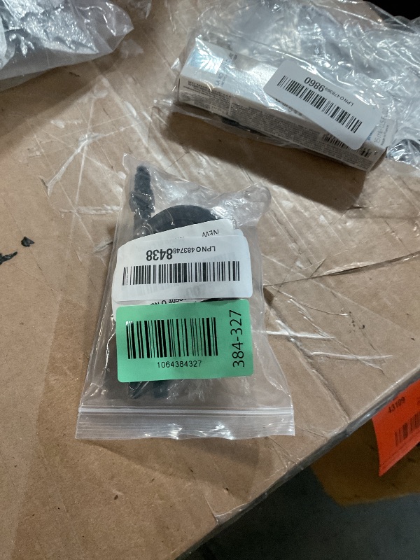 View 2 of (Installation hole diameter: 3.8cm/1.5in, size: Small) Black toilet flush button, 1 double toilet flush button round head, used for bathroom toilet water tank maintenance