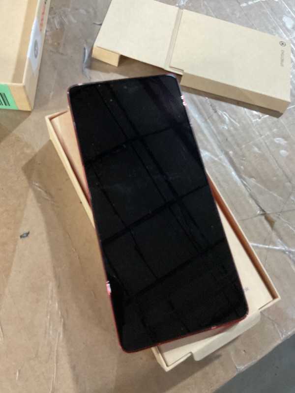 Photo 1 of *****Item turns on button nonfunctional****** Motorola Moto G Stylus 5G | 2024 | Unlocked | Made for US 8/256GB | 50MP Camera | Scarlet Wave