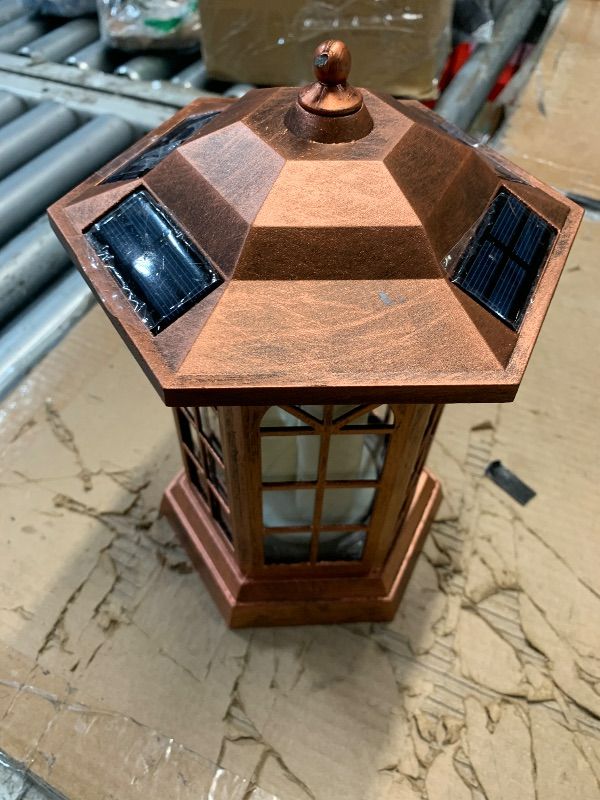 Photo 1 of ***MISSING PARTS***
Solar Outdoor Waterproof Hanging Lantern, Yard Decorative Solar Lights PVC Upgrade 3 LED Flickering Flameless Candle Decorative Lights for Garden(Garden Candle)