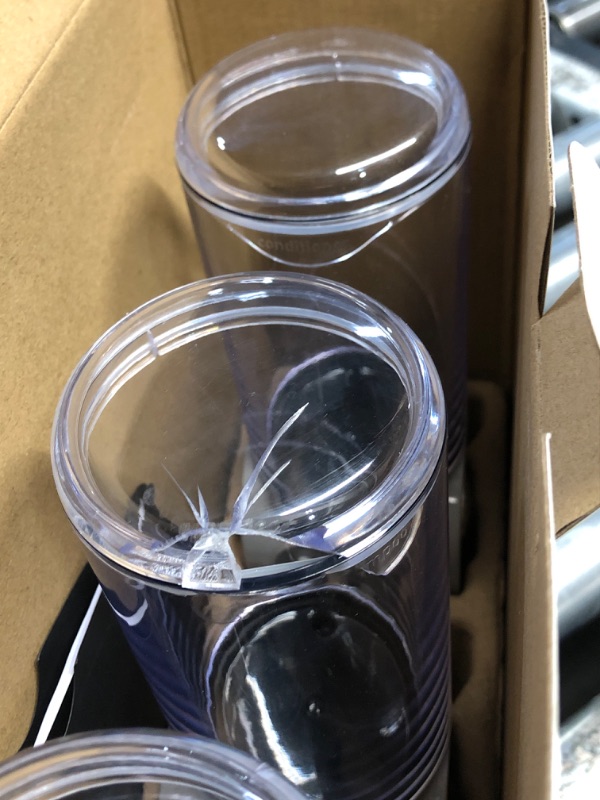 Photo 1 of ***DAMAGED - SEE NOTES/PICTURES*** simplehuman Wall Mount Pumps, Triple 15 fl. oz. Shampoo & Soap Dispenser, Stainless Steel