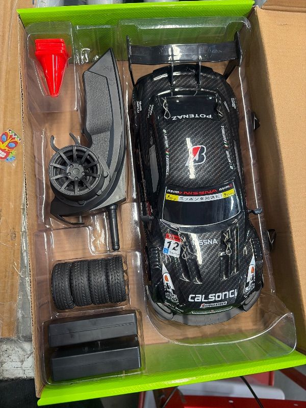 Photo 1 of ***FOR PARTS ONLY***
HTURCCOP 1:16 RC Drift Car 2.4GHz Spray 4WD LED Lights 30+KM/H High Speed Remote Control Car 2 Batteries 60Min Infinitely Variable Speed Drift Car Toys for Adults and Kids (Black 1:16)