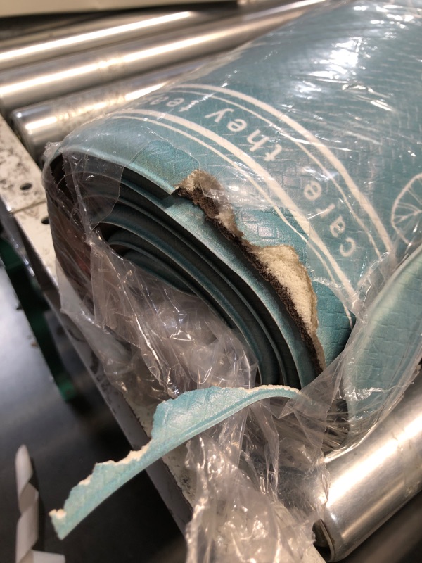 Photo 1 of ***DAMAGED - SEE NOTES/PICTURES*** ROTTOGOON Kitchen Floor Mat Set of 2, Cushioned Anti Fatigue Kitchen Mat 17"x47"+17"x29", Non-Slip Waterproof Kitchen Rug, Premium PVC Comfort Kitchen Mats and Rugs for Kitchen, Office, Home, Laundry