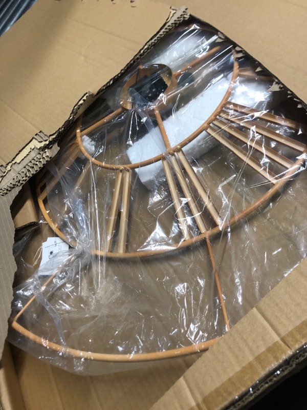 Photo 1 of ***STOCK PHOTO FOR REFERENCE ONLY*** seagrass wall clock 31 inch