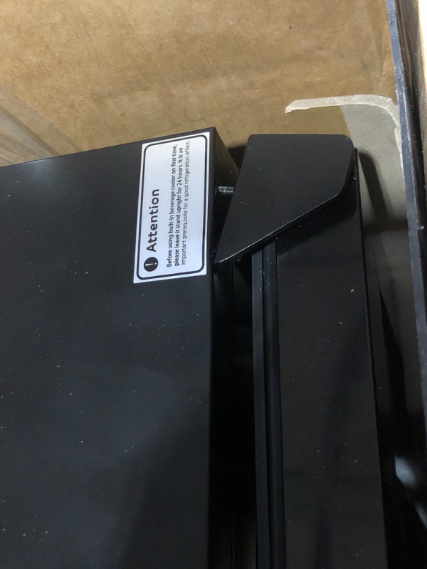 Photo 1 of ***DAMAGED - SEE NOTES/PICTURES***TRUCK/TRAILER PICKUP ONLY*** ICEVIVAL 24 In Beverage Refrigerator, 112 Cans & 8 Bottles Wine Fridge with Double-Layer Glass Door, Built-In or Freestanding Wine and Beverage Refrigerator, Under Counter Fridge for Home/Bar/