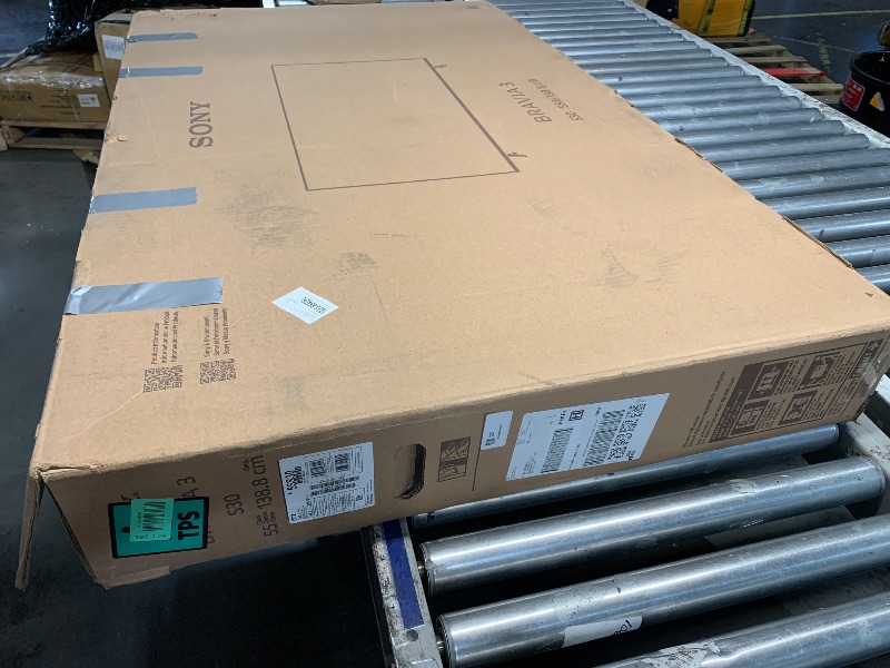 Photo 1 of ***FACTORY SEALED******OPENED FOR INSPECTION*** Sony 55-Inch 4K Ultra HD BRAVIA 3 LED Smart TV with Google TV, LED Flat Screen, Dolby Vision HDR, Google TV, Exclusive PS5 Features, (K-55S30)