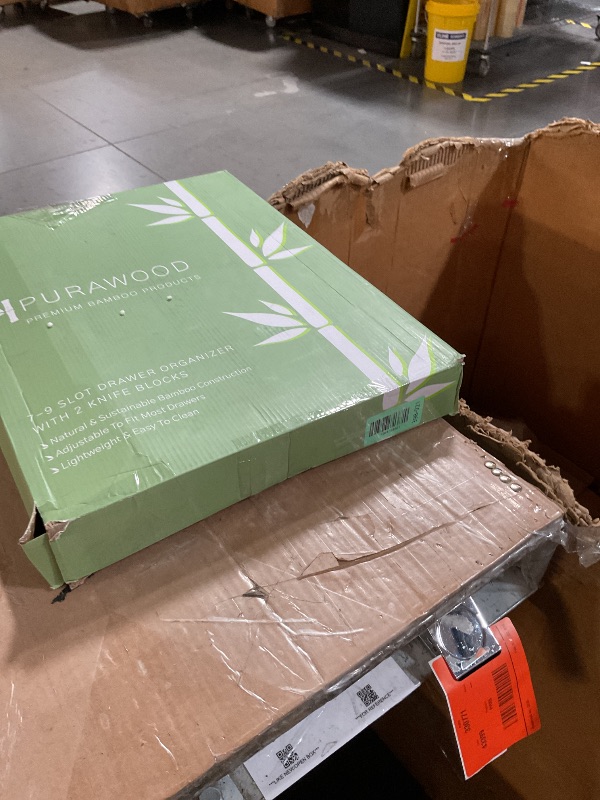 Photo 1 of *****Tock photo reference only*******Lifewit Silverware Drawer Organizer, Utensil Tray for Kitchen, Flatware and Cutlery Holder, Storage for Spoons Forks Knives, 8.6 x 12.5", Natural