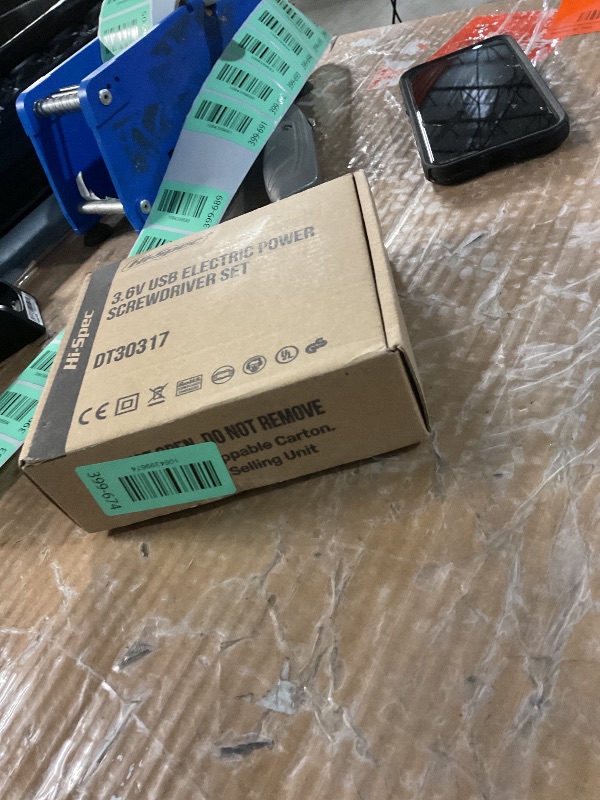 Photo 1 of ***MISSING ALL ACCESSORIES *** Hi-Spec Electric Screwdriver 27pc 3.6V Pink USB Small Power Screwdriver Set. Cordless & Rechargeable with Driver Bit Set