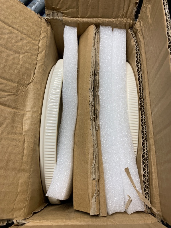 Photo 1 of *** PARTIAL SET *** famiware Star Dinnerware Set, Plates and Bowls Sets for 6 (18pcs), Ribbed Stoneware Dishes - Chip & Scratch Resistant, Microwave & Dishwasher Safe Kitchenware, White