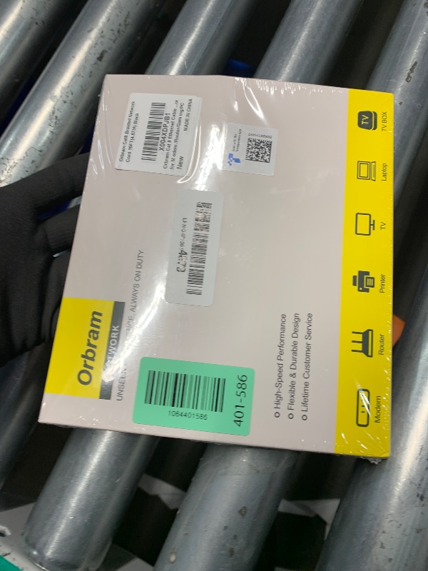 Photo 1 of ***FACTORY SEALED*** Orbram Cat 8 Ethernet Cable 15 ft, Nylon Braided High Speed Heavy Duty Network LAN Patch Cord, 40Gbps 2000Mhz SFTP RJ45 Flat Internet Cable Shielded in Wall, Indoor&Outdoor for Modem/Router/Gaming/PC