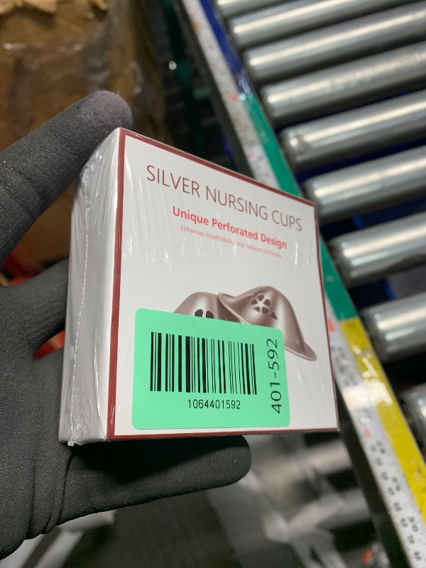 Photo 1 of ***FACTORY SEALED*** Silver Nursing Cups,Original Perforated Breathable Design,Silver Nursing Cups,Silver Nipple Covers Breastfeeding,Nipple Shields for Breastfeeding Newborn-2025NEW (Regular)
