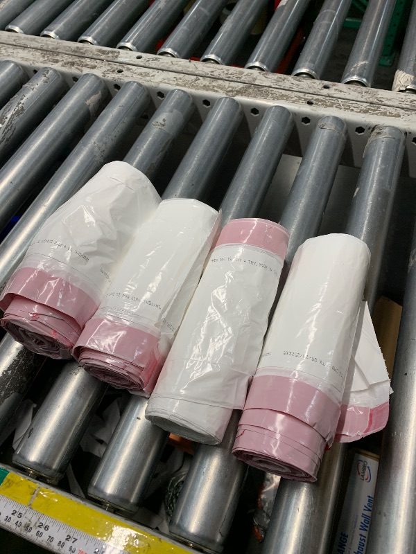 Photo 1 of ***4 ROL;LS, PRICE ADJUSTED***Amazon Basics 13 Gallon Tall Kitchen Drawstring Trash Bags, Unscented, 120 Count