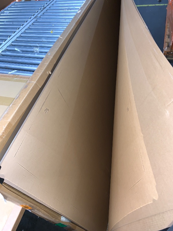 Photo 1 of ***MINOR DAMAGE (DENTS AND SCRATCHES) | TRUCK/TRAILER PICKUP ONLY*** brisafe Home Gym Mirror 360° Swivel on Wheels, 79" X 47" Extra Large Full Body Rolling Mirror for Yoga, Nano Film Super Lightweight Unbreakable Full Length, Silver